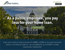 Tablet Screenshot of californiaemployeeloans.com